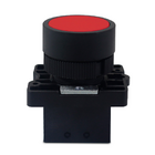 Botão De Impulso Plástico | Xb2-ea42 | Vermelho | 1nf